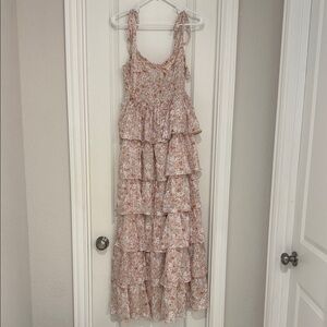 Petal And Pup-Floral Tiered Maxi Dress